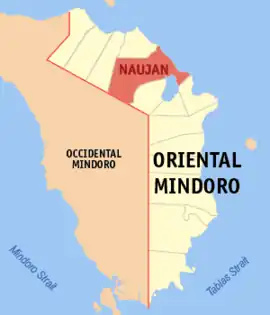 Naujan na Oriental Mindoro Coordenadas : 13°19'23.81"N, 121°18'10.15"E