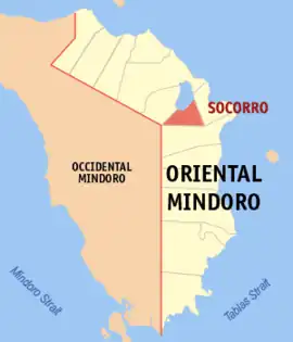 Socorro na Oriental Mindoro Coordenadas : 13°3'29.99"N, 121°24'42.01"E