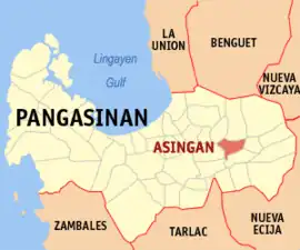 Asingan na Pangasinan  Coordenadas : 16°0'8.40"N, 120°40'10.23"E