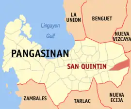 San Quintin na Pangasinan  Coordenadas : 15°59'3.98"N, 120°48'54.00"E