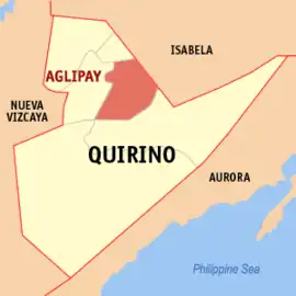 Aglipay na Quirino Coordenadas : 16°29'19.95"N, 121°35'14.46"E