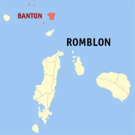 Banton na Romblon  Coordenadas : 12°56'45.6000"N, 122°5'45.6000"E