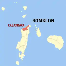 Calatrava na Romblon  Coordenadas : 12°37'0.01"N, 122°4'14.99"E
