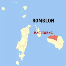 Magdiwang na Romblon  Coordenadas : 12°29'N, 122°31'E