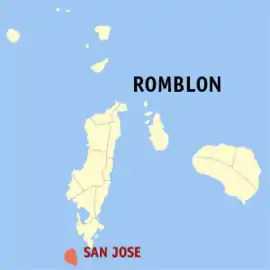 San Jose na Romblon  Coordenadas : 12°4'N, 121°56'E