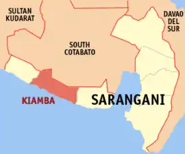 Kiamba na Sarangani Coordenadas : 5°59'28.27"N, 124°37'32.41"E