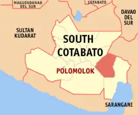 Polomolok na Cotabato do Sul  Coordenadas : 6°13'N, 125°4'E