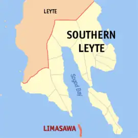 Limasawa na Leyte do Sul  Coordenadas : 9°54'28"N, 125°4'30"E