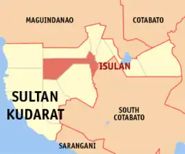 Isulan na Sultan Kudarat  Coordenadas : 6°38'N, 124°36'E