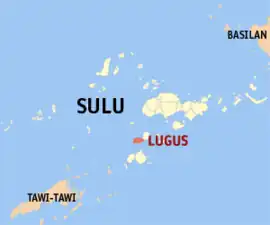 Lugus na Sulu  Coordenadas : 5°42'N, 120°49'E