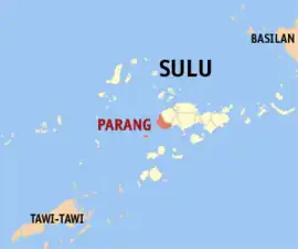 Parang na Sulu  Coordenadas : 5°55'N, 120°55'E