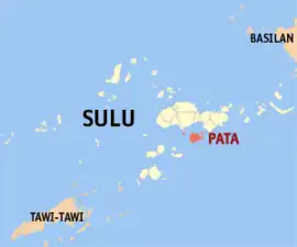 Pata na Sulu  Coordenadas : 5°50'39.87"N, 121°8'37.90"E