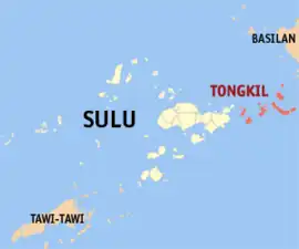 Banguingui na Sulu  Coordenadas : 6°4'N, 121°47'E