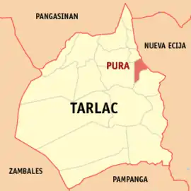 Pura na Tarlac Coordenadas : 15°37'29.28"N, 120°38'52.80"E