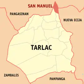 San Manuel na Tarlac  Coordenadas : 15°47'51"N, 120°36'26"E