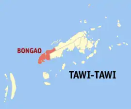 Bongao na Tawi-Tawi  Coordenadas : 5°1'45.01"N, 119°46'23.02"E