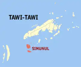 Simunul na Tawi-Tawi  Coordenadas : 4°53'52.77"N, 119°49'16.63"E