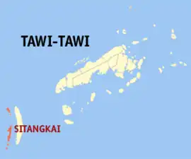 Sitangkai na Tawi-Tawi Coordenadas : 4°39'41.50"N, 119°23'30.74"E