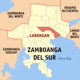 Labangan na Zamboanga do Sul  Coordenadas : 7°52'0.000"N, 123°31'0.000"E