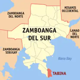 Tabina na Zamboanga do Sul Coordenadas : 7°27'55.75"N, 123°24'30.83"E