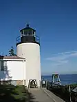 O farol de Bass Harbor, no extremo sul da ilha