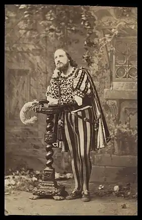 Giuseppe Mario como Faust em Faust. Coleção Guy Little.