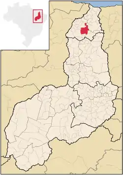 Localização de Batalha no Piauí