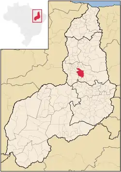 Localização de Elesbão Veloso no Piauí