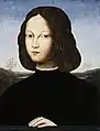 Atribuído a Piero di Cosimo. Retrato de um menino.