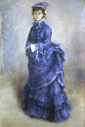 La Parisienne, 1874, (Henriette Henriot), National Museum Cardiff