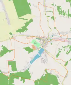 Localização de Pilica na Polónia