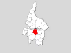 Localização no município de Pinhel