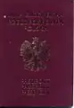 Capa do passaporte em 2007 (não biométrico)