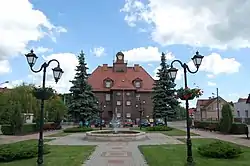 Praça atrás da Prefeitura