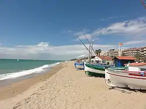 Praia dos Pescadores, Pineda de Mar