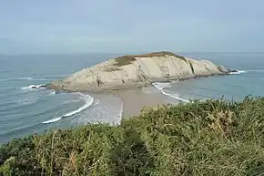 Praia de Covachos e ilha del Castro