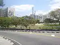 Estátuas de Che Guevara e Camilo Cienfuegos na Praça da Revolução.