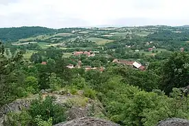 Vue générale de Borač