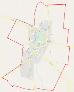 Localização de Pogorzela na Polónia