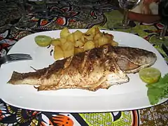 Peixe grelhado