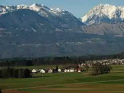 Localidade de Polje pri Vodicah em Vodice