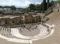 Teatro romano de Pompeia.