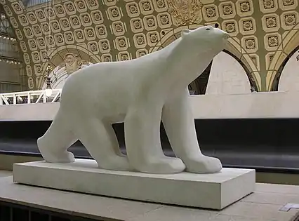 François Pompon, Ours blanc (Urso Polar), Musée d'Orsay (1922)