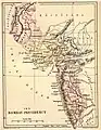Bombay Presidency in an 1880 map.