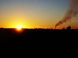 Pôr do sol em Barroso