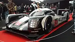 Porsche 919 Hybrid n°2 vencedor das 24 Horas de Le Mans de 2016.