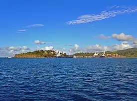 Porto de Longoni, em Koungou.