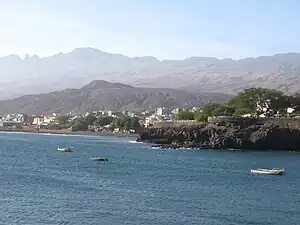 Vista geral de Porto Novo.