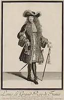 Luís XIV. França, c. 1680-1690.