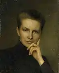 Retrato de Klazina Christina Boxman-Winkler. Óleo sobre tela, Dordrecht, Dordrechts Museum, 1906.